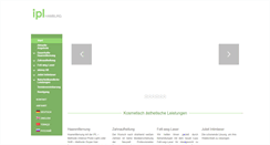 Desktop Screenshot of ipl-hamburg.com